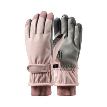 Imagem de Luvas de Inverno Impermeáveis com Tela de Toque - Unissex para Esqui, 