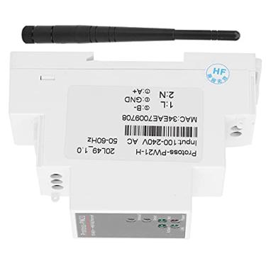 Imagem de RS485 WiFi Ethernet Serial Server IP PW21-H 100-240V Antena ECOS AC