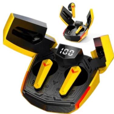 Imagem de Fone de Ouvido Bluetooth Ly151 Gamer Com Luz LED e Microfone Para Jogo