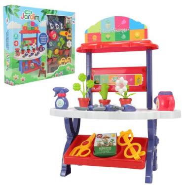 Imagem de Mini Kit De Jardinagem Com 27 Peças Infantil 1512 Paki Toys