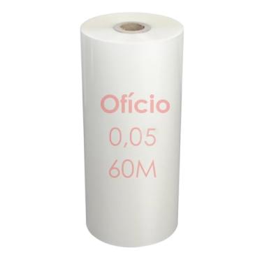 Imagem de Bobina Polaseal Plástico Plastificação (34cmx60m) - 0,05mm