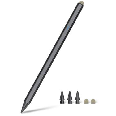 Imagem de Lápis para iPad 9ª e 10ª geração (ponta dupla): Caneta Stylus de carga rápida de 15 minutos com rejeição da palma e sensibilidade de inclinação – compatível com iPad Pro 11/13/M4, 12,9 3-6, Air M2/3-5