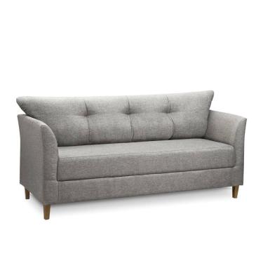 Imagem de Sofá 3 Lugares Living para Sala Leblon 180cm Linho E03 - D`Rossi