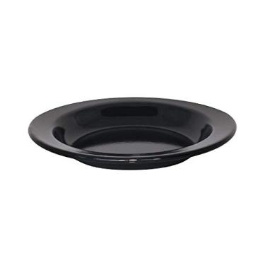 Imagem de Prato Fundo 22 Esmaltado Preto - 500 ml - Ewel