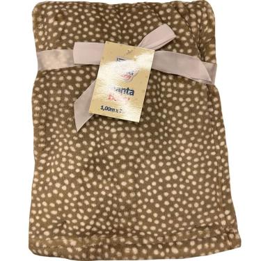 Imagem de Manta Cobertor Bebê 100X75 Flannel Fleece