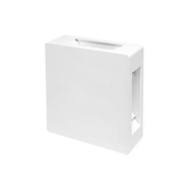 Imagem de Arandela Balizador Led Pix Ajustável Ip65 4 Fachos Luz Quente 3000k Bivolt Branco