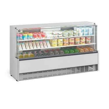 Imagem de Vitrine Refrigerada Gelopar Universal 2,05 M Branco 220v Gpda-205r