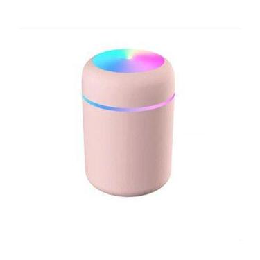 Imagem de Umidificador de Ar com luz de led 300ml Anxin, Salmão