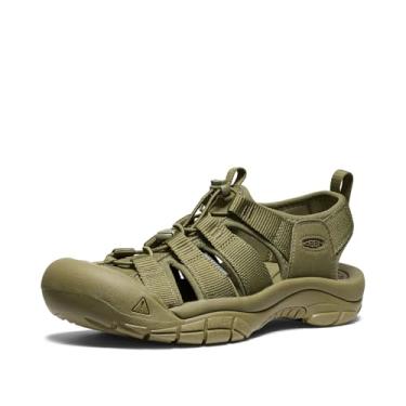 Imagem de KEEN Sandálias Aquáticas Newport H2 Fechadas Masculinas, Monocromáticas/Verde-Oliva, 10