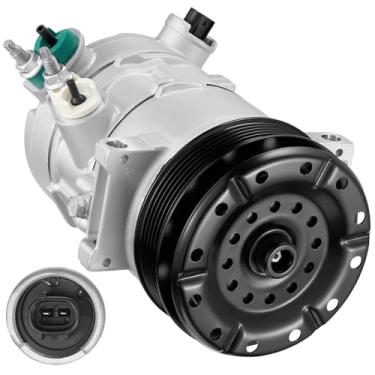 Imagem de BDFHYK Compressor A/C de ar condicionado com embreagem compatível com Chrysler Sebring V6 2.7L 3.5L 2007-2008, compatível com Dodge Avenger V6 2.7L 3.5L 2008
