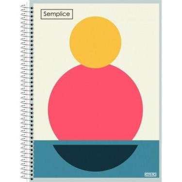 Imagem de Caderno São Domingos Universitário Semplice 240 Folhas - Napolestore