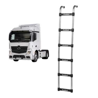 Imagem de Estribo Traseiro para Mercedes Actros 2021 6 Degraus Cromado - Fabbof