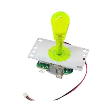 Imagem de Joystick De Arcade Iluminado Por LED Colorido 5V Para Máquinas De Vend