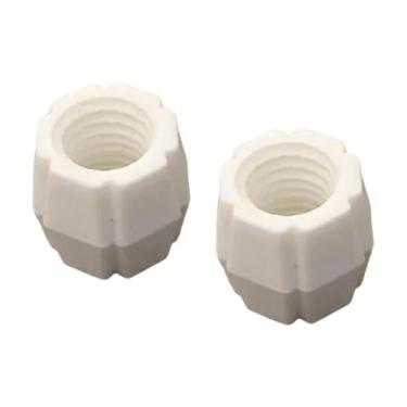 Imagem de IEUDNS Adaptador de recarga de pasta de dente, 2 peças, conector de conversão, compacto, ferramenta útil para viagem no banheiro, transferência de tubo de