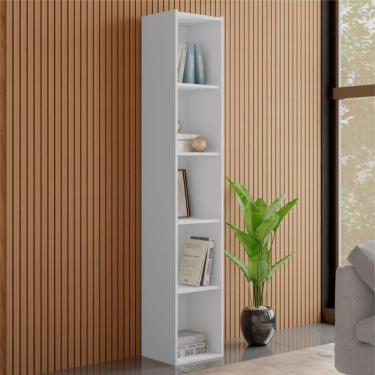 Imagem de Estante Livreiro 4 Prateleiras Julia Branco