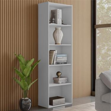 Imagem de Estante Livreiro 4 Prateleiras Ruby Branco