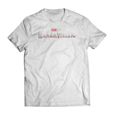 Imagem de Camiseta Poliéster WandaVision Feiticeira Escarlate Visão - Hot Cloud 