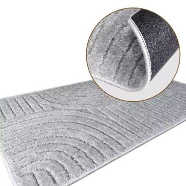 Imagem de 2 Tapete Banheiro Antiderrapante Grande 50X100 Js Sd M51 - IDEALIZA, M