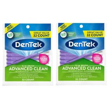 Imagem de Palhetas de fio dental DenTek Complete Clean Easy Reach 32 quilates (p