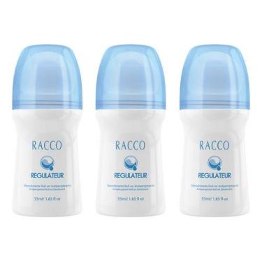 Imagem de Desodorante Roll-on Antitranspirante Regulateur Racco Kit 3