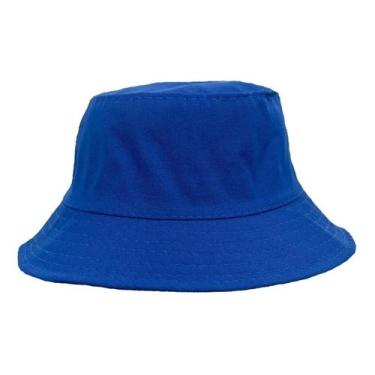 Imagem de Chapéu Bucket Hat Cata Ovo Liso Várias Cores - Rei dos Chapéus, Azul, 