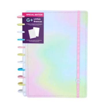 Imagem de Caderno Intelig Candy Splash G+ Linhas Brancas Special 140fls COLORIDA