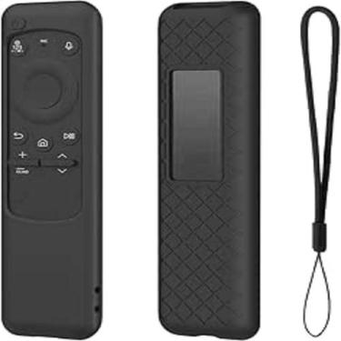 Imagem de Capa Silicone p/ Controle Fire TV Stick Alexa + Alça Preta - ACF STORE
