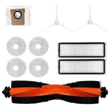 Imagem de Kit Reposição com 10 Peças para o Aspirador Robo Compatível com Xiaomi X20 Plus