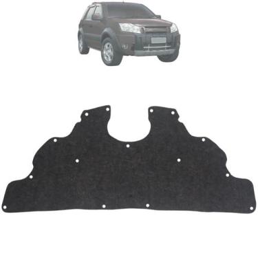 Imagem de Forro Manta Acústica Capô Ecosport 2008 2009 2010 2011 2012 Presilhas 