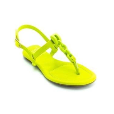 Imagem de Sandália Infantil Menina Mini Sua Cia 9131.51404 - Amarelo-Feminino