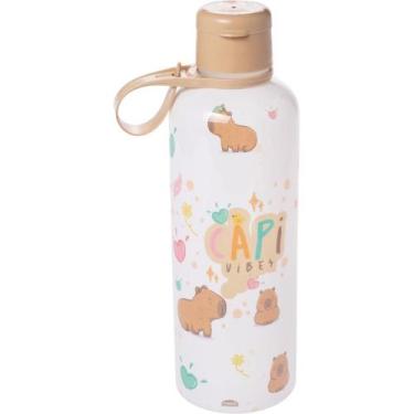 Imagem de Garrafa Plástica Capivara Cilíndrica FUN 970ML - Plasutil