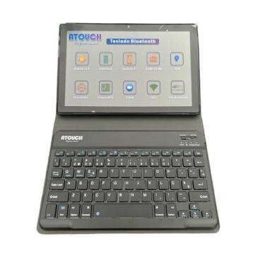 Imagem de Tablet Atouch X19 Pro 10.1 3GB RAM 64GB IPS Android 12.0, Cinza Escuro