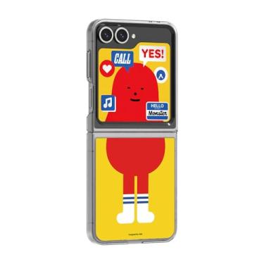 Imagem de Samsung Cartão Flipsuit Sticky Monster Lab Redmon Galaxy Z Flip6 e Z Flip7 FE - Vermelho