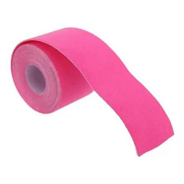 Imagem de Fita Adesiva Fisioterapia Muscular Bandagem - Genérica, Rosa
