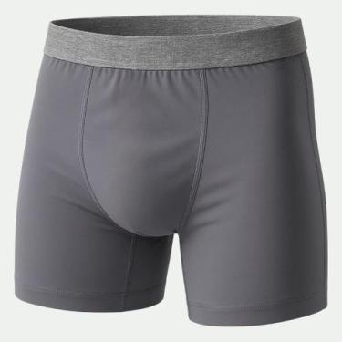 Imagem de Cueca Boxer Masculina Poliamida Premium Alta Resistência Cós Confortáv