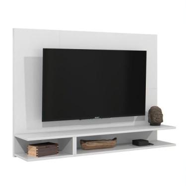 Imagem de Painel Para TV Smart Plus Até 50 Polegadas Com Nichos Alto Brilho Milã