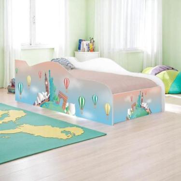 Imagem de Mini Cama Joy Volta ao Mundo - Mais de Casa
