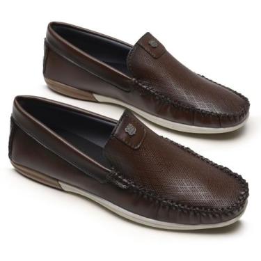 Imagem de Mocassim Sapato Casual Masculino Chocolate - WEST LINE, 44, Marrom