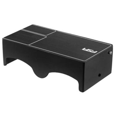 Imagem de Cajon de Colo com Bongo Acoplado Híbrido 2 em 1 Encaixe Para Correia Profissional Com Captação Plug and Play CAJON DE COLO HIBRIDO PRETO FCB21