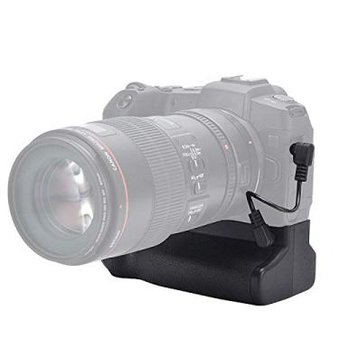 Imagem de FocusFoto Suporte de bateria multipotência vertical Pro para Canon EOS RP, substituição de câmera R8 para EG-E1 com cabo de transferência de sinal, usa uma ou duas baterias LP-E17 (pilhas não