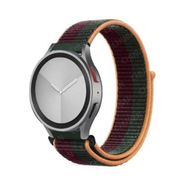 Imagem de Pulseira De Nylon De 40-44mm Para Samsung Galaxy Watch 7 FE 6 5 pro 4 