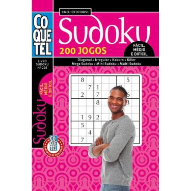 Imagem de Livro Coquetel Sudoku 228: Fácil, médio e difícil