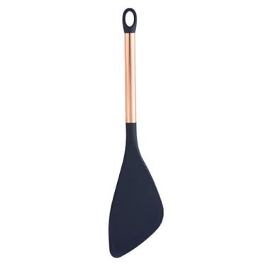 Imagem de Espátulas De Cozinha Nylon Cabo Inox Azul - Paramount