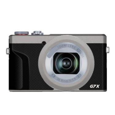 Imagem de G7XIII Adesivo de capa de câmera anti-arranhões para Canon G7X Mark III protetor de película de vinil decoração protetora (titânio)