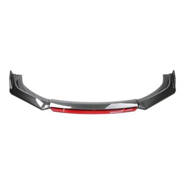 Imagem de Compatível com TT RS 8N A3 8P A4 Para-choque dianteiro de carro, spoiler, divisor, kits de carroceria de fibra de carbono, acessórios, capa protetora, ajuste