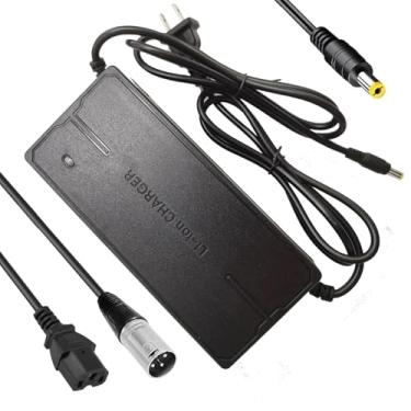 Imagem de YAREMYEYE Carregador De 67,2 V 3 A (4 Plugues Universais) Para Scooter Citycoco 1000 W Fat Tire, Mototec Fatboy, Scooters E Muito Mais. Bateria De Lítio De 60 V (16 S), Plugue Dc/12 Mm, 3 Pinos/Xlr/