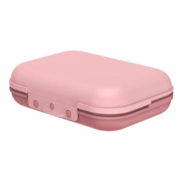 Imagem de Sanduicheira Pote de Sanduíches Lancheiras e Marmitas com Fechamento Hermético Vai ao Microondas Freezer e Lava-louças (Rosa)