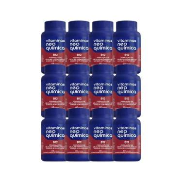 Imagem de Kit 12x Vitamina B12 60 cpr mastigáveis - NEO QUIMICA
