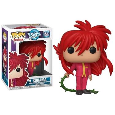 Imagem de Funko Pop Yu Yu Hakusho + protetor: boneco de vinil de animação Pop! (conjunto de presente com caixa protetora de colecionador da marca ToyBop) (Kurama)