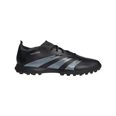 Imagem de adidas Tênis unissex 24 League Low Turf, Preto/Carbono/Preto, 14 Women/13 Men
